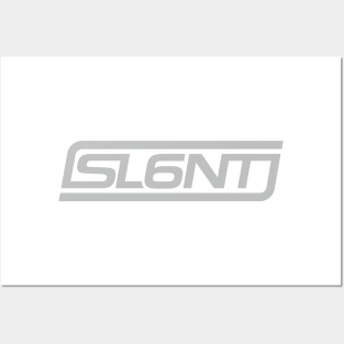 Slant 6 Icon (Gray + White) Posters and Art